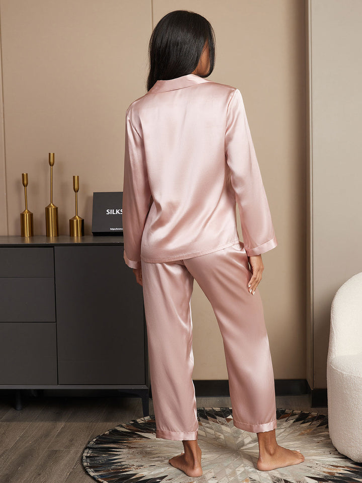 Pure Silk Long Sleeve Women's Pyjamas Set
