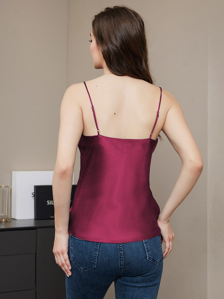 Pure Silk V Neck Camisoles
